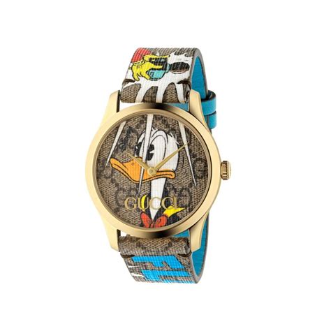 orologio gucci paperino|Orologio Gucci x Disney Paperino Duck G Senza Tempo Oro .